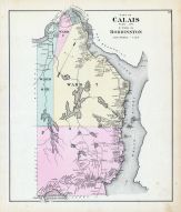 Calais - City, Robbinston, Washington County 1881